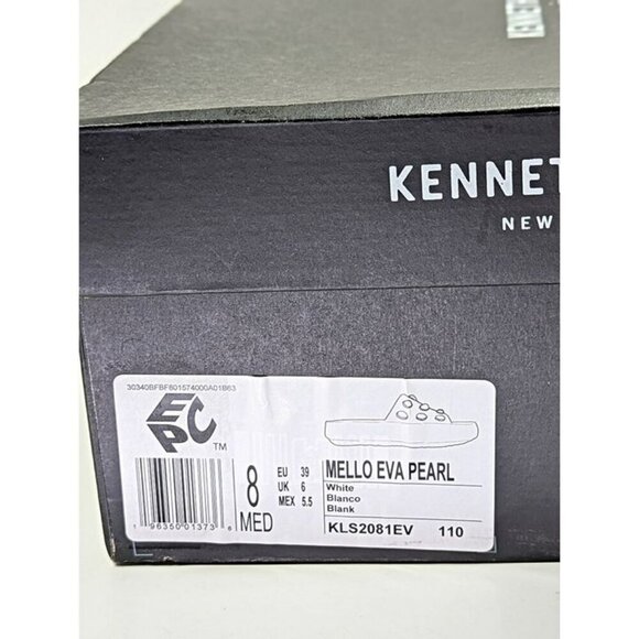 Kenneth Cole Mello Eva Pearl Embellished Platform Sandal White Size 8 (MSRP $59) - Picture 8 of 8